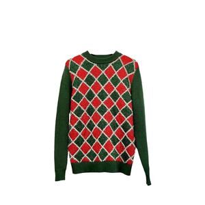 Mens Sweater Small Festival Ugly Christmas Y2K 90’s Office Holiday Party